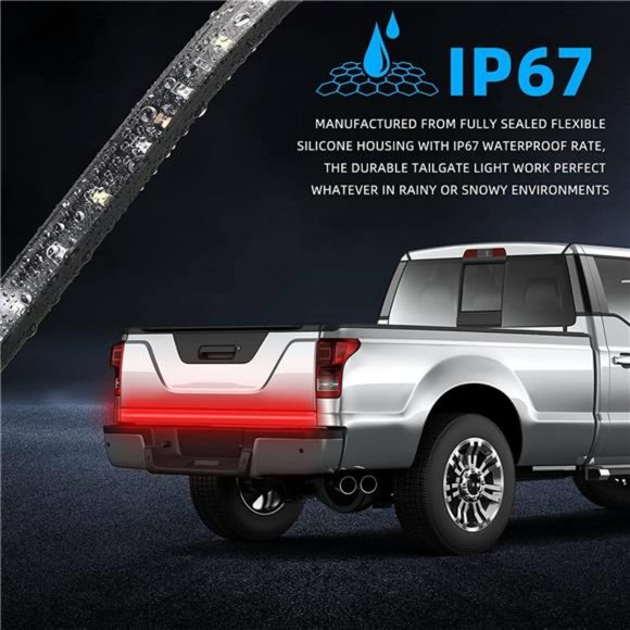 6 Pcs Tailgate Light Bar 60 Inch Truck Bed Light Strip 108 LED Light Strip - Picture 6 of 6